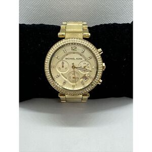 Michael Kors MK5632 Women's Gold Tone Analog Dial Quartz Wrist Watch JNA372